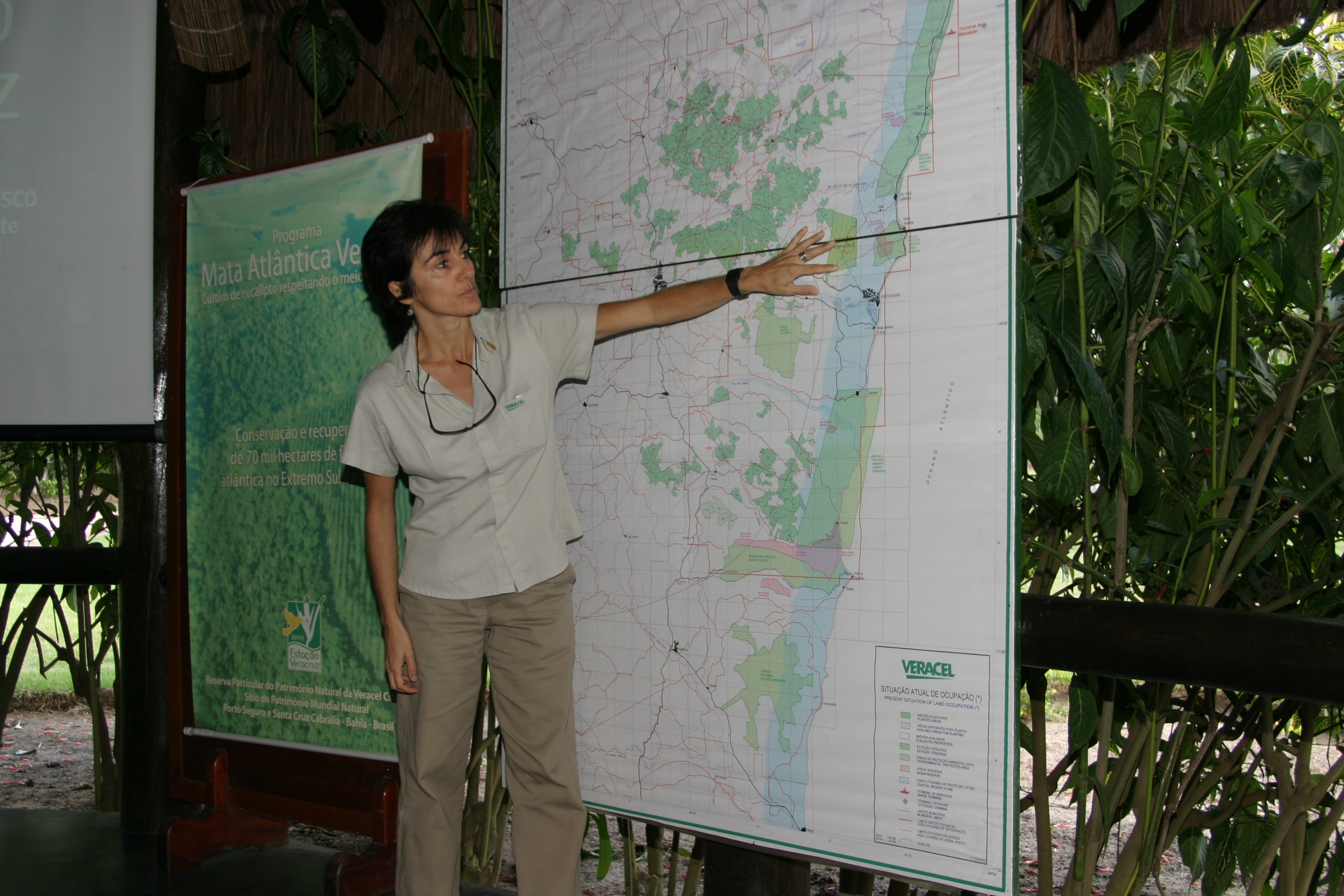 Field visit during Forests and Biodiversity Conservation dialogue in Brazil