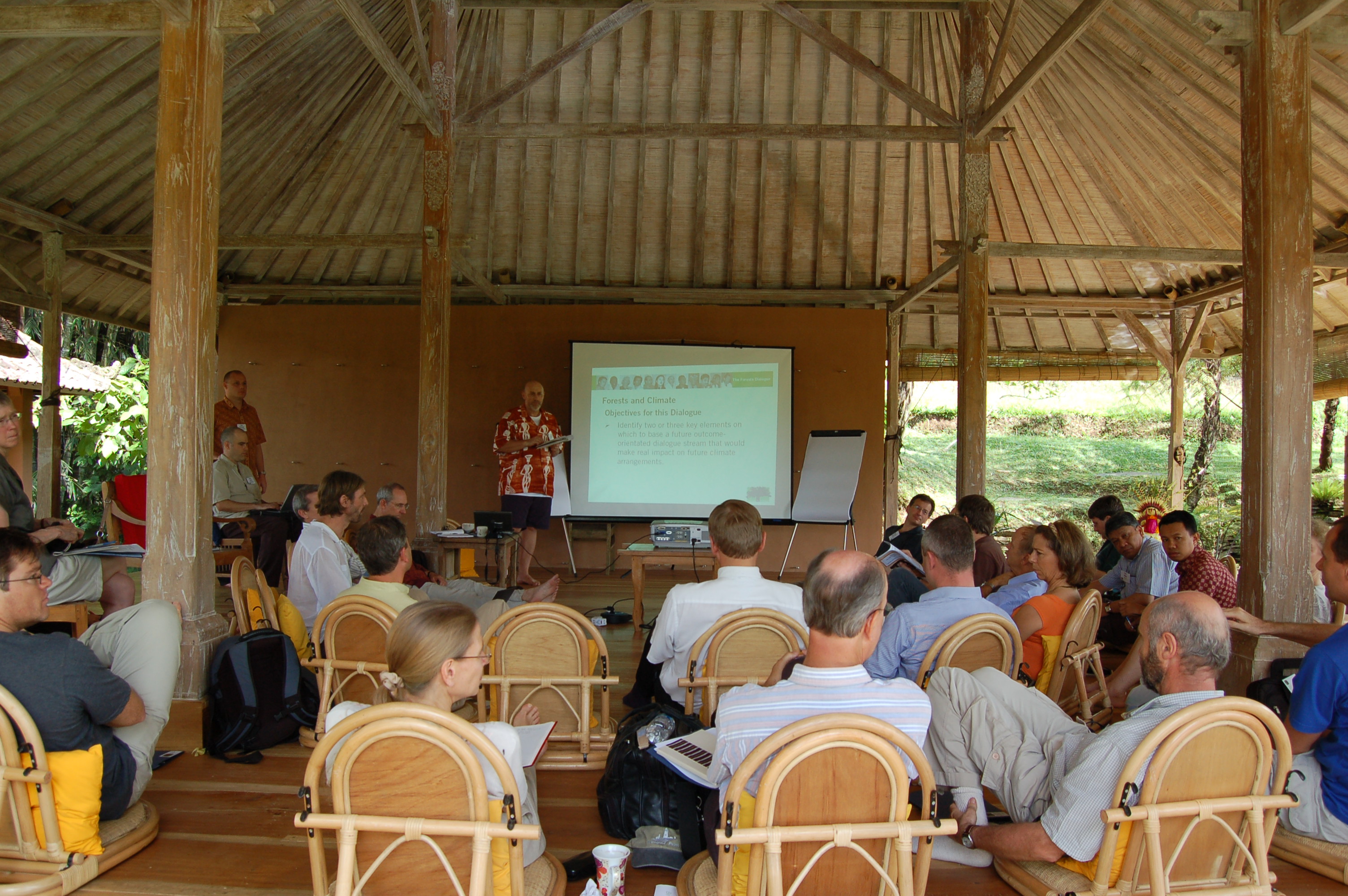 Scoping Dialogue on Forests and Climate group picture